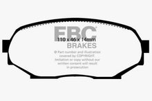 Load image into Gallery viewer, EBC 90-93 Geo Storm 1.6 Greenstuff Front Brake Pads Brake Pads - Performance EBC