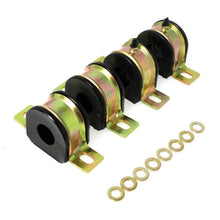 Load image into Gallery viewer, Energy Suspension 1-1/4in Gm Greaseable S/B Set - Black Sway Bar Bushings Energy Suspension