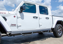 Load image into Gallery viewer, N-Fab Nerf Step 2019 Jeep Wrangler JT 4DR Truck Full Length - Tex. Black - 3in Side Steps N-Fab