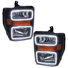 Load image into Gallery viewer, Oracle 08-10 Ford F250/350 LED HL - Black - White SEE WARRANTY Headlights ORACLE Lighting