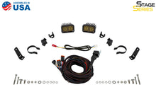 Load image into Gallery viewer, Diode Dynamics Stage Series 1 1/2 In Roll Bar Chase Light Kit SSC2 Pro - Yellow (Pair) Light Bars & Cubes Diode Dynamics