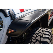 Load image into Gallery viewer, Bushwacker 2020 Jeep Gladiator Launch Edition Flat Style Flares 4pc - Black Fender Flares Bushwacker