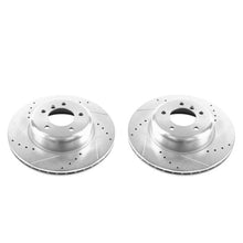 Load image into Gallery viewer, Power Stop 09-16 BMW Z4 Front Evolution Drilled & Slotted Rotors - Pair Brake Rotors - Slot & Drilled PowerStop