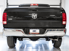 Load image into Gallery viewer, AWE Tuning 09-18 RAM 1500 5.7L (w/o Cutout) 0FG Single Side Exit Cat-Back Exhaust - Diamond Blk Tips Catback AWE Tuning