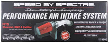 Load image into Gallery viewer, Spectre 99-07 GM Truck V8-4.8/5.3/6.0L F/I Air Intake Kit - Clear Anodized w/Red Filter Cold Air Intakes Spectre