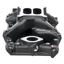 Load image into Gallery viewer, Edelbrock Intake Manifold RPM Air-Gap Small-Block Chrysler 340-360 Black Intake Manifolds Edelbrock
