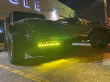 Load image into Gallery viewer, ORACLE Lighting 2019+ Jeep Wrangler JL Skid Plate w/ Integrated LED Emitters - Yellow SEE WARRANTY Skid Plates ORACLE Lighting