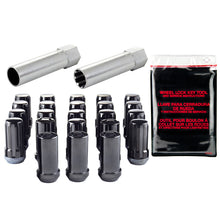 Load image into Gallery viewer, McGard SplineDrive Tuner Jeep 23pc. Kit (Cone) 1/2-20 / 13/16 Hex (18 Lug Nuts / 5 Locks) - Blk Lug Nuts McGard