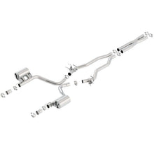 Load image into Gallery viewer, Borla 15-16 Dodge Charger SRT 392 6.4L No Tip Single Split Rear Exit ATAK w/ Valves Exhaust Catback Borla