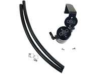 Load image into Gallery viewer, J&L 16-17 Chevrolet SS 6.2L Passenger Side Oil Separator 3.0 - Black Anodized Oil Separators J&L