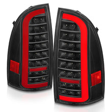 Load image into Gallery viewer, ANZO 05-15 Toyota Tacoma Full LED Tail Lights w/Light Bar Sequential Black Housing Clear Lens Tail Lights ANZO