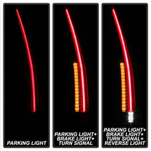 Load image into Gallery viewer, xTune GMC Yukon 15-17 LED Tail Lights (Escalade Style) - Black ALT-JH-GY15-2IN1LED-BK Tail Lights SPYDER