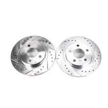 Load image into Gallery viewer, Power Stop 03-05 Buick Park Avenue Rear Evolution Drilled & Slotted Rotors - Pair Brake Rotors - Slot & Drilled PowerStop