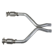Load image into Gallery viewer, BBK 11-14 Mustang 3.7 V6 Short Mid X Pipe With Catalytic Converters 2-1/2 For BBK Long Tube Headers X Pipes BBK
