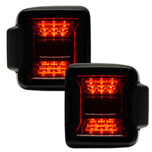 Load image into Gallery viewer, Oracle Jeep Wrangler JL Black Series LED Tail Lights SEE WARRANTY Tail Lights ORACLE Lighting