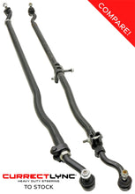 Load image into Gallery viewer, RockJock JK Currectlync Steering Sys. w/Flipped Drag Link 1.65in Dia. Tie Rod 1.3in Dia. w/Hardware Steering Knuckles & Spindles RockJock