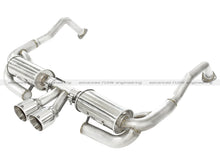 Load image into Gallery viewer, aFe ELITE 05-12 Porsche Boxster S (987.1-987.2) H6 3.4L 304SS Dual Cat-Back w/Dual Polished Tip Exht Catback aFe
