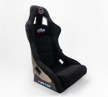 Load image into Gallery viewer, NRG FRP Bucket Seat ULTRA Edition - Large (Black Alcantara/Gold Glitter Back) Race Seats NRG