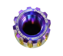 Load image into Gallery viewer, NRG 200 Series M12 X 1.5 Titanium Lug Nut Set - 21 Pc w/Lock Key Socket - Neochrome Lug Nuts NRG
