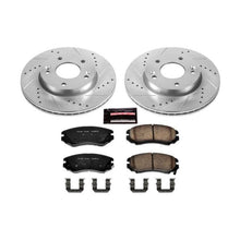 Load image into Gallery viewer, Power Stop 10-11 Kia Soul Front Z23 Evolution Sport Brake Kit Brake Kits - Performance D&S PowerStop