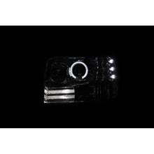 Load image into Gallery viewer, ANZO 1992-1996 Ford F-150 Projector Headlights w/ Halo Chrome w/ Side Markers and Parking Lights Headlights ANZO