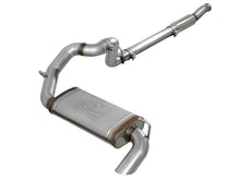 Load image into Gallery viewer, aFe MACHForce XP 18-20 Jeep Wrangler (JL) L4-2.0L (t) 3in 409 SS Cat-Back Hi-Tuck Exhaust Catback aFe