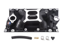 Load image into Gallery viewer, Edelbrock Performer RPM Air Gap Vortec Black Intake Manifolds Edelbrock