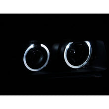 Load image into Gallery viewer, ANZO 1992-1998 BMW 3 Series E36 Projector Headlights w/ Halo Black (CCFL) G2 Headlights ANZO