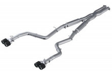 Load image into Gallery viewer, MBRP 15-16 Dodge Challenger RT 5.7L T304 SS 3in Dual Rear Cat-back CF Quad Tips - Street Catback MBRP