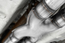 Load image into Gallery viewer, MBRP 15-19 Ford Mustang GT 2.5in Resonator Delete X-Pipe - AL X Pipes MBRP