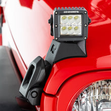 Load image into Gallery viewer, Go Rhino 18-20 Jeep Wrangler JL/JLU/Gladiator JT Light Mount - 3in Cube Light Mounts Go Rhino