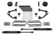 Load image into Gallery viewer, Fabtech 14-18 GM K1500 w/OE Alum. UCA 4in Budget UCA System w/Rear Stealth Shocks Lift Kits Fabtech