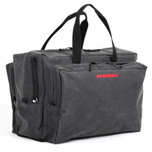 Load image into Gallery viewer, Go Rhino XVenture Gear Bag - Large (13x14x22in. Closed) 12oz Waxed Canvas - Black Cargo Boxes & Bags Go Rhino