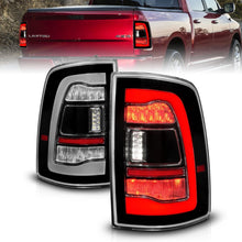 Load image into Gallery viewer, ANZO 09-18 Dodge Ram 1500 Sequential LED Taillights Black Tail Lights ANZO