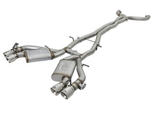 Load image into Gallery viewer, aFe MACHForce XP 3in 304 Stainless Steel Cat-Back Exhaust 16-17 Chevy Camaro SS V8-6.2L Catback aFe