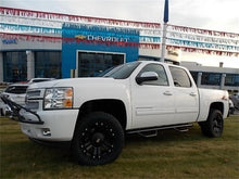 Load image into Gallery viewer, N-Fab Nerf Step 07-13 Chevy-GMC 2500/3500 07-10 1500 Crew Cab - Gloss Black - Cab Length - 3in Side Steps N-Fab