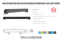Load image into Gallery viewer, Oracle Lighting Multifunction Reflector-Facing Technology LED Light Bar - 20in SEE WARRANTY Brackets ORACLE Lighting