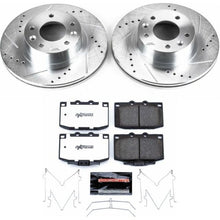 Load image into Gallery viewer, Power Stop 93-95 Mazda RX-7 Front Z26 Street Warrior Brake Kit Brake Kits - Performance D&S PowerStop