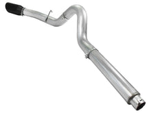 Load image into Gallery viewer, aFe Atlas 5in DPF-Back Aluminized Steel Exh Sys, Ford Diesel Trucks 08-10 V8-6.4L (td) Black tip DPF Back aFe