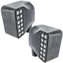 Load image into Gallery viewer, Oracle Jeep Wrangler JK Off-Road Side Mirrors - 6000K SEE WARRANTY Side Mirrors ORACLE Lighting