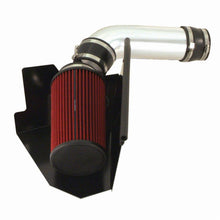 Load image into Gallery viewer, Spectre 96-00 GM Truck V8-5.0/5.7L F/I Air Intake Kit - Clear Anodized w/Red Filter Cold Air Intakes Spectre