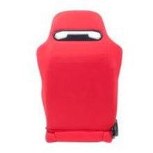 Load image into Gallery viewer, NRG Sport Seats (Pair) Type-R Cloth w/NRG Logo - Red w/Red Stitch Reclineable Seats NRG