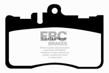 Load image into Gallery viewer, EBC 01-06 Lexus LS430 4.3 Greenstuff Front Brake Pads Brake Pads - Performance EBC
