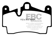 Load image into Gallery viewer, EBC 11-15 Audi Q7 3.0 Supercharged Extra Duty Rear Brake Pads Brake Pads - Performance EBC