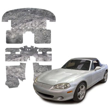 Load image into Gallery viewer, DEI 90-05 Mazda Miata NA & NB Under Carpet Interior Insulation Kit - 1/2in Thick Heat Shields DEI