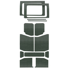 Load image into Gallery viewer, DEI 18-23 Jeep Wrangler JL 4-Door Boom Mat Complete Headliner Kit - 13 Piece - Gray Hard Top Accessories DEI