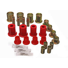 Load image into Gallery viewer, Energy Suspension Universal Red Control Arm Bushing Set - Complete Set Bushing Kits Energy Suspension