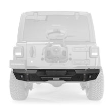 Load image into Gallery viewer, Go Rhino 18-20 Jeep Wrangler JL/JLU Trailline Rear Stubby Bumper Bumpers - Steel Go Rhino