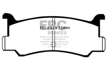 Load image into Gallery viewer, EBC 91-96 Ford Escort 1.8 Ultimax2 Front Brake Pads Brake Pads - OE EBC