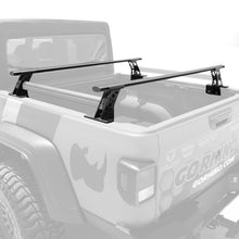Load image into Gallery viewer, Go Rhino 20-22 Jeep Gladiator JT/16-22 Toy. Tacoma/05-21 Nssn Frontier XRS Cross Bars Kit - Tex. Blk Truck Bed Rack Go Rhino